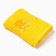 Terry towel with a cat border, yellow color, size 50x90cm 380g/m 100% cotton