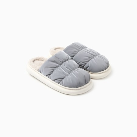 Male slippers, size 42-43, gray color-3