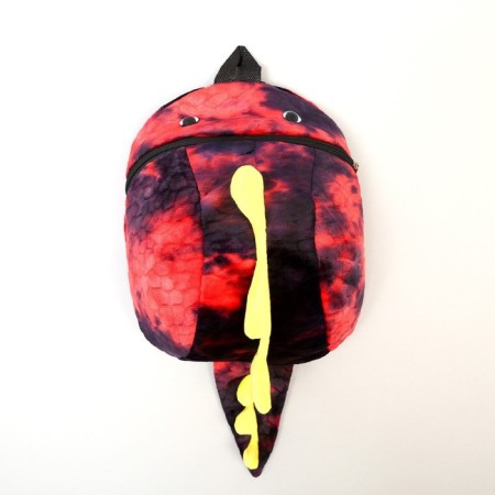Baby plush backpack "Dinosaur", 26x10x24 cm-8