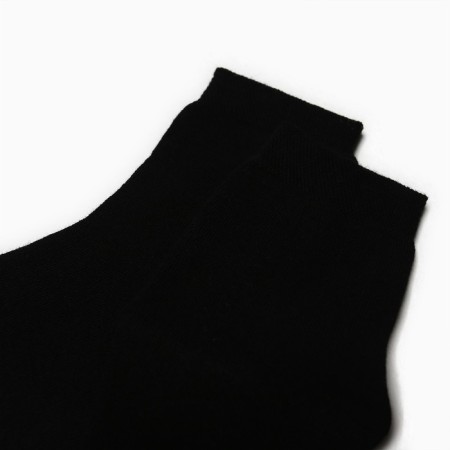 Women's socks Makra inside, black color, size 23-1