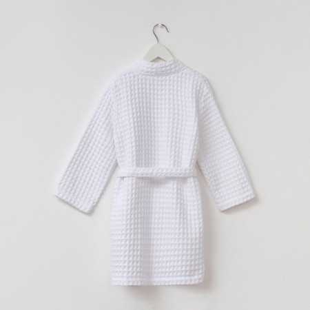 Waffel Baby Broke Me "BOHO" size 34 (122-128 cm) color white, 100% cotton 290 g/m2-8
