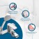 Santek's bath mixer "Arma", short spout, with accessories, chrome