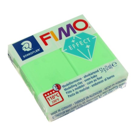Plastic - polymer clay, 57 g, Neon Effect, Green