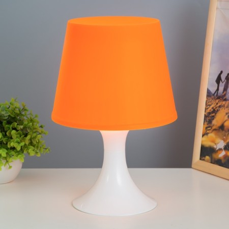 Table lamp 1340004 1HE14 15W Orange D = 19.5 height 28 cm Risalux-1