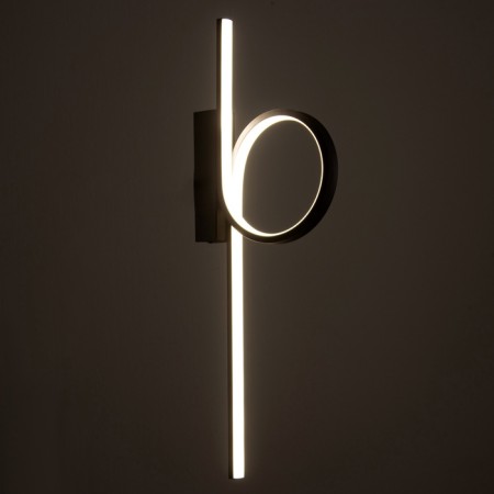 Bra "Leon" LED 24W 4000K black 5x22x63 cm-2