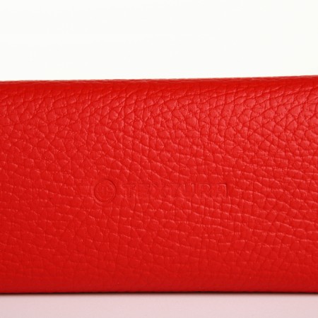 Pocket Key on the button, Textura, length 15 cm, ring, red color-3