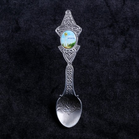 Spoon souvenir "Kazakhstan. Nur-Sultan, Baiterek ", metal-1