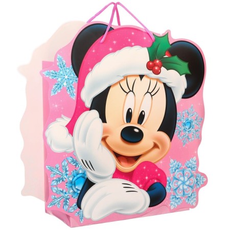 New Year. Gift package, 23x27x11.5 cm, packaging, Minnie Mouse-2