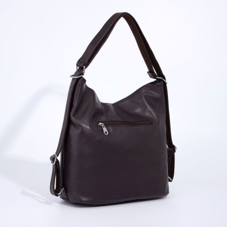 Love bag with lightning, brown color-1
