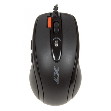 Mouse A4Tech X-710BK Black Optical (2000DPI) USB (7but)
