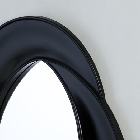 Wall mirror, figure black 52x55cm-1