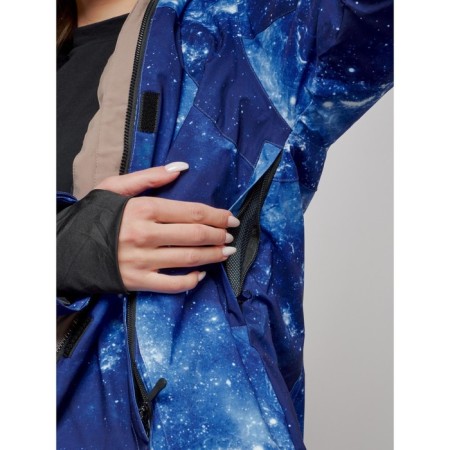 Ski suit, size 54, dark blue color-9