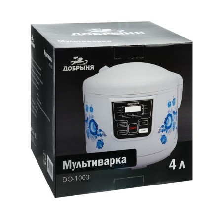Multicar "Dobrynya" DO-1003, 1000 W, 4 l, 11 programs, antipwindle. Coating, white and white-4