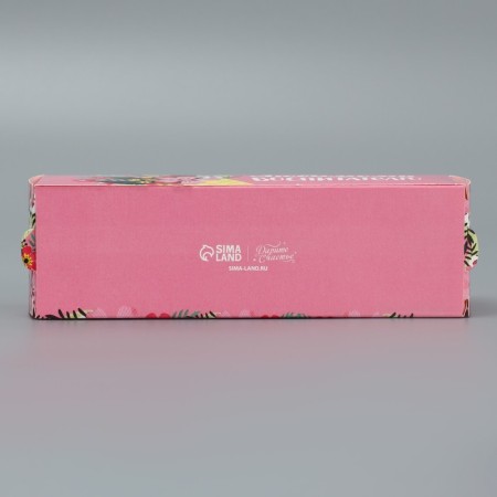 Box for Makarun, confectionery packaging "Beloved educator", 18 x 5.5 x 5.5 cm-3