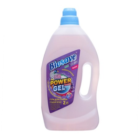 BIOSAVE Washing gel luxury, sweet evening, 2 l