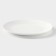 Porcelain plate lunch with a thickened edge Wilmax Olivia Pro, D = 23 cm, white color