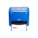Automatic stamp "Medical inspection" _ "20__g. Signature __", 14 x 38 mm, blue