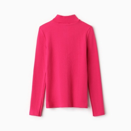 Baby turtleneck, fuchsia color, height 146 cm-3
