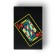 Plastic Plastic Cards "Artistic", 30 μm, 54 cards, map 8.7 x 5.7 cm, black