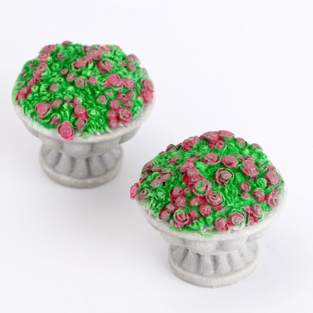 Miniature Puppet "Flower Flower", set 2 pcs., Size 1 pc. - 3.5 × 3.5 × 3 cm-2