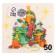 New Year's wipes “Happy New Year: Christmas tree”, single -layer, 24x24 cm, 50 pcs.