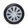 Autoprofi wheels on wheels, metallic, 14 ", 350 mm, set 4 pcs