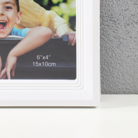 Multipher in 3 photos, 10x15 cm, plastic, col. white-1