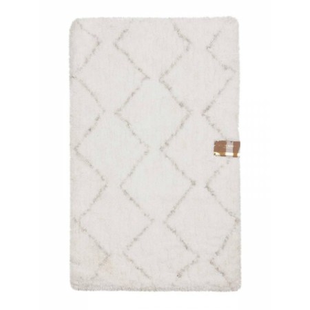 Set of bathroom rugs, size 60x100 cm, 50x70 cm, gray color-2