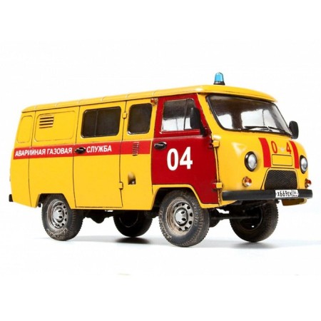 The prefabricated model “UAZ 3909 Emergency Gas Service” Star, 1/43, (43003)-4