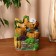 Three baskets fountain 11x15x21 cm (with backlight)