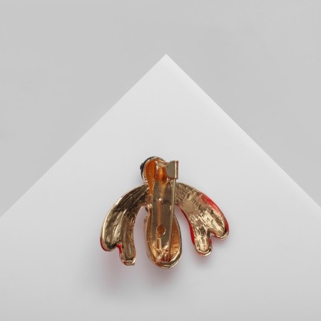 Brooch "Fly", colored in gold-2