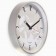 Wall clock, series: interior, "feathers", smooth move, d-30.5 cm