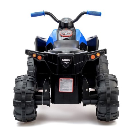 Electric car "ATV", 2 engines, blue color-4
