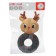 A soft rattle on the ring of "deer", textiles, in a bag, crumb I