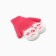 Double children's "Bear" mittens, raspberry color, river 12