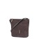 Bag Cross-Bodi Surf. Zamsha, lightning department, brown color 22x11x24cm
