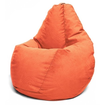 Master-Maserrati positive chair, size XL, diameter 95 cm, height 125 cm, velor, orange color
