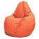 Master-Maserrati positive chair, size XL, diameter 95 cm, height 125 cm, velor, orange color