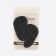 Suppinators for shoes, on an adhesive basis, 9.7 × 5.5 cm, steam, black color