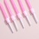 Candles for the cake "Neon", 10 pcs, pink 5 cm