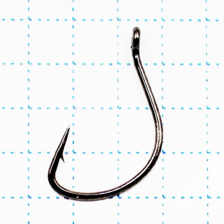 The hook KOI KAIZU-RING, Size 1 Int15 AS, BN color, 10 pcs.