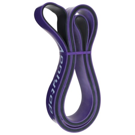 Espander Multifunctional ONLYTOP, 208x4.4x0.45 cm, 17-54 kg, purple color/black-2