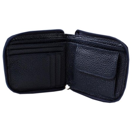 Male purse, lightning department, blue color-1