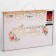 Diamond mosaic on a subframe with a partial filling "Romance" with a garland, 20 x 30 cm