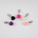 Markers for loops "Rose", D = 10 mm, 5 pcs, color colorful color