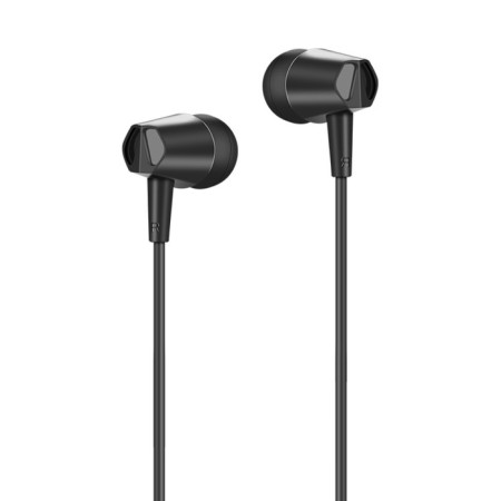 Hoco M34 headphones, wired, vacuum, microphone, jack 3.5 mm, 1.2 m, black-6