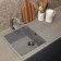 Uperwood Economwood Autonous Autonomous Office, oval, color 003 Gray matte