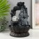 The desktop fountain from the network, the backlight "Krishna and Radha are sitting at the waterfall" 20x20x30 cm