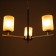 Emma chandelier 3x40W E27 Satin 40x40x75 (40) cm