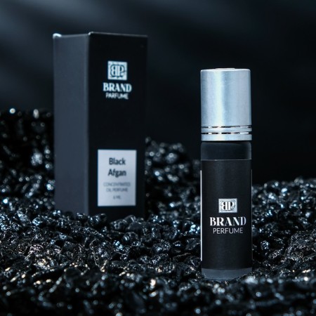 Men's oil perfume Black Afgan, 6 ml